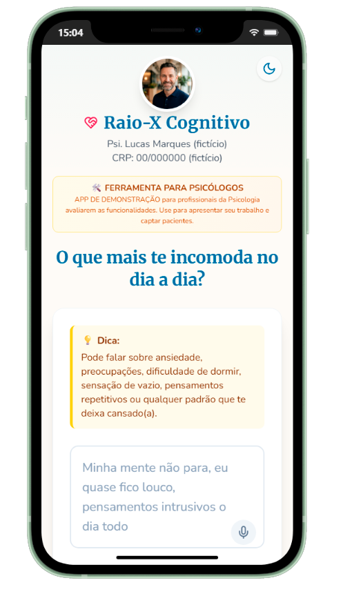 Raio-X Emocional App